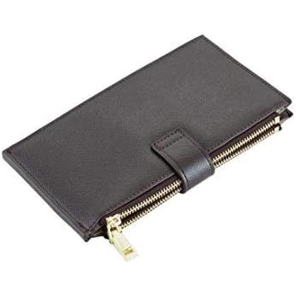 Womens Wallet RFID Blocking Bifold Multi Card Case Wallet with Zipper Pocket - Picture 3 of 5